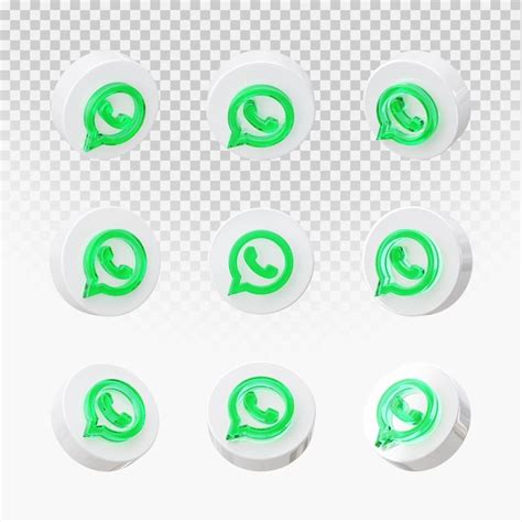 Premium Psd D Rendering Whatsapp Profile