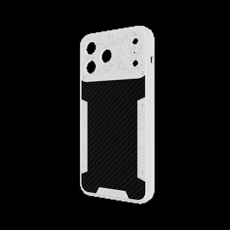 24K Gold iPhone 15 16 Pro Max CarbonFiber Royale case | Leronza