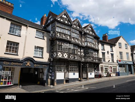 The Feathers Hotel, Ludlow, Shropshire Stock Photo - Alamy