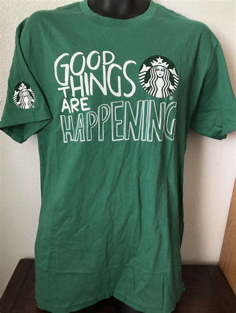 Original Starbucks Good Things Are Happening Employee Gem