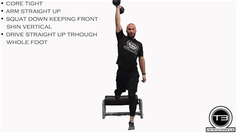 Dumbbell Overhead Bulgarian Split Squat Youtube