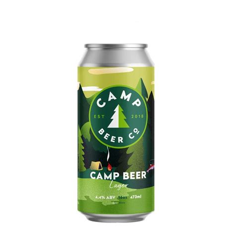 camp beer  lager  ml