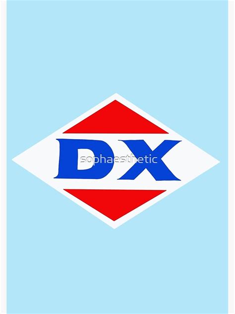 "DX Gas Station Logo" Photographic Print for Sale by sophaesthetic ...