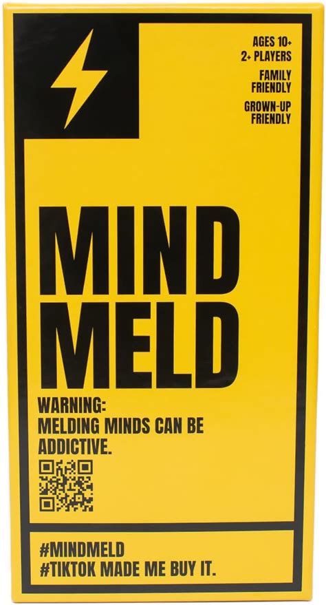 Mind Meld The Game The Brain Game Of Telephathic Snap Card Game For 2