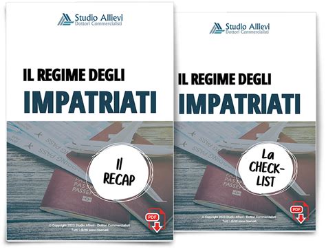 Regime Impatriati Studio Allievi