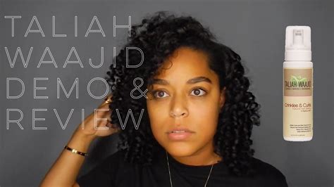 Taliah Waajid Demo And Review Safely Remove Gel From Straight Hair Youtube