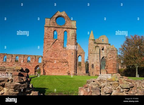 Arbroath Abbey, Arbroath, Angus, Scotland Stock Photo - Alamy