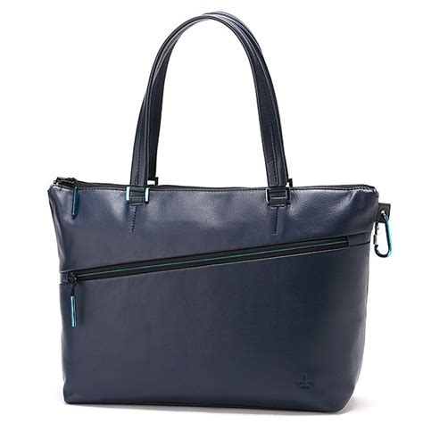 【未使用】bb208 Lanvin En Bleu ランバンオンブルー 定価35200円 キップ牛革 レザービジネストートバッグ 新品