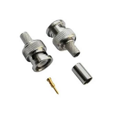 Brass Bnc Connector For Rg59 Crimp Type Plug Straight At Rs 20 Piece In Bhopal