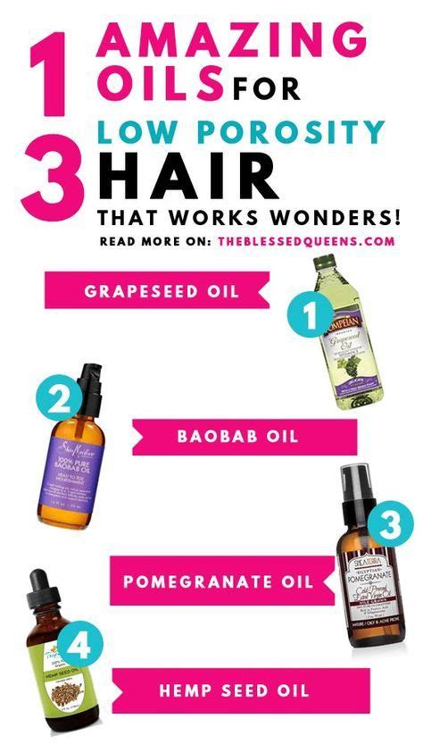 13 Amazing Oils For Low Porosity Hair That Works Wonders Low Porosity Hair Care Low Porosity