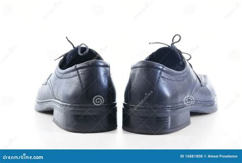 Mans Shoes The Rear View Royalty Free Stock Photos Image 16881808