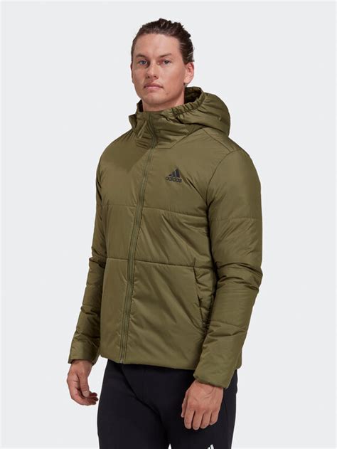 adidas Kurtka przejściowa BSC 3 Stripes Hooded Insulated Jacket HG6271