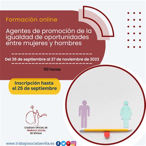 Curso Agentes de promoción de la igualdad de oportunidades entre