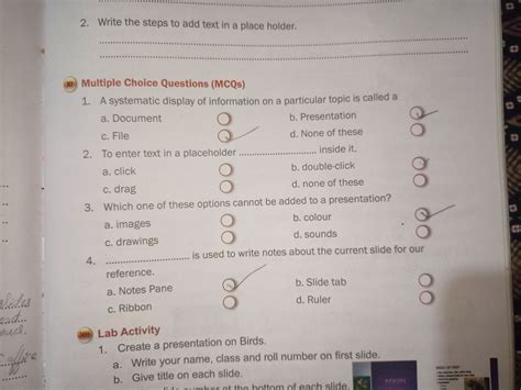 Multiple Choice Questions Computer Notes Teachmint