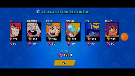 BRAWL STARS ITA COME NON PERDERE COPPE NELLA LEGA DEI TROFEI YouTube