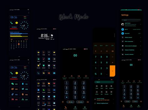 EMUI THEME New Mimicry Black Mode Theme For EMUI 10 11 And Magic Ui