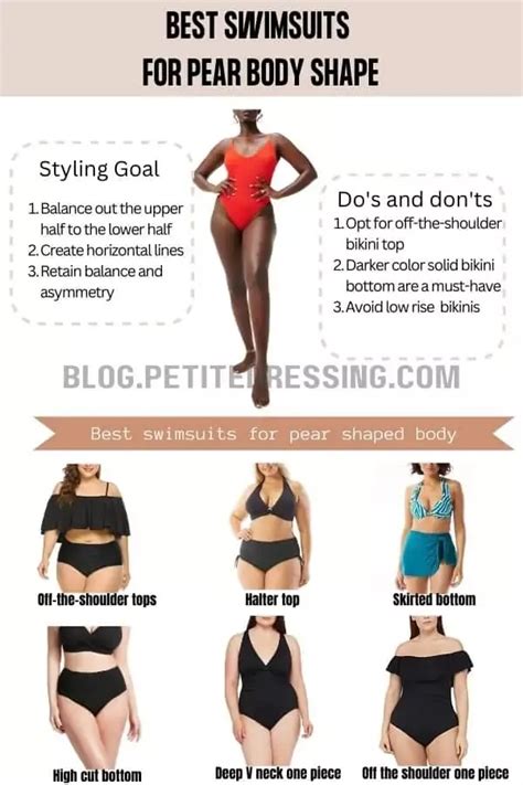 The Complete Swimsuit Guide For The Pear Body Shape Kleidung Mode