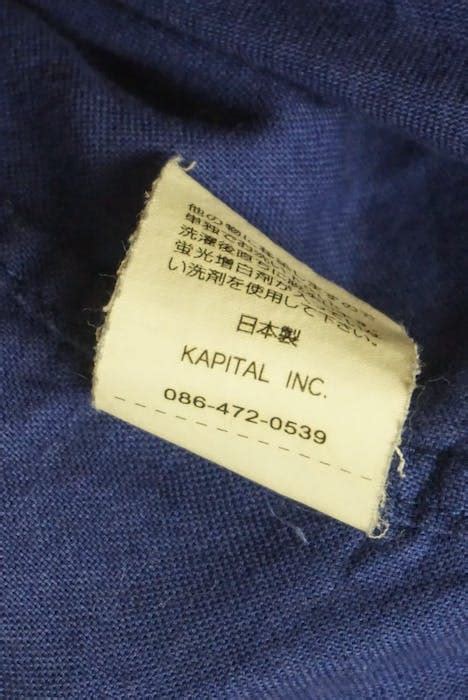 Kapital Blue Button Up Shirt Japanese Americana Smiley Beams Grailed