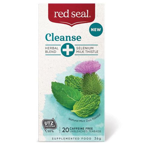 Buy Red Seal Cleanse Tea 20 Tea Bags Online At Chemist Warehouse®