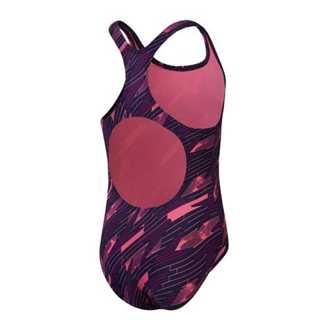 Speedo Eco Hyper Boom Allover Medalist Badpak Meisjes Plutosport