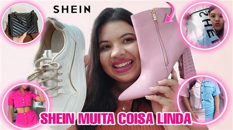 Comprinhas Na Shein T Nis Bota Bolsas E Roupas Tudo Muito Lindo E