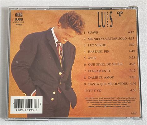 Yahoo Luis Miguel Aries Cd W