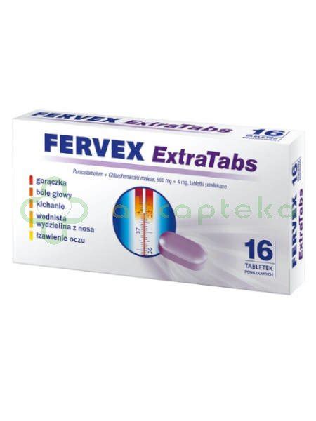 Fervex Extra Tabs 16 Tabletek W Apteka Internetowa Abcaptekapl