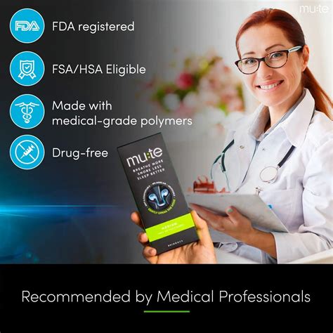 Rhinomed Mute Nasal Dilator 3-Pack - Snore Reduction and Anti-Snoring