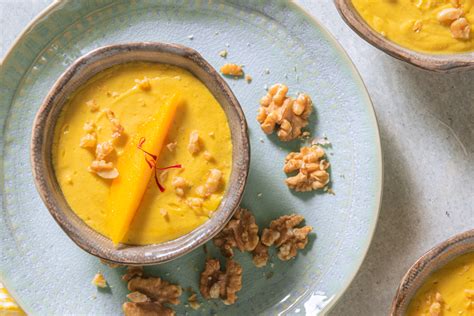 Mango And California Walnut Shrikhand California Walnuts India