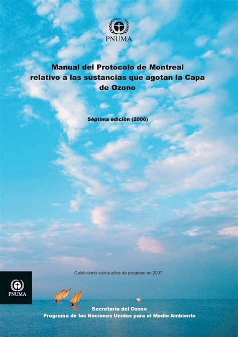 PDF Manual Del Protocolo De Montreal Relativo A Las Manual Del