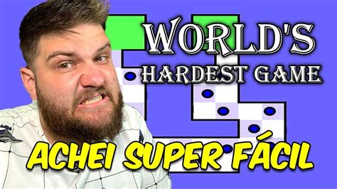 O Jogo Mais Dif Cil Do Mundo World S Hardest Game Youtube