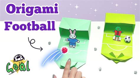 Origami Paper Football How To Make Paper Toy Youtube