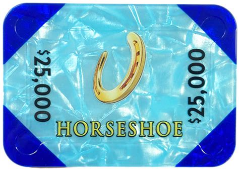 1000 Horseshoe Casino Indiana Paulson Set - Apache Poker Chips