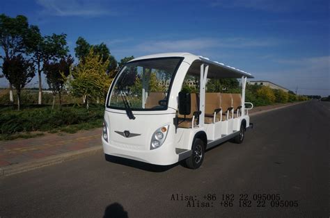 New Design Seaters Electric Sightseeing Shuttle Bus With Ce China