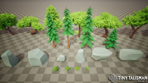 Stylized Nature Pack In Environments Ue Marketplace