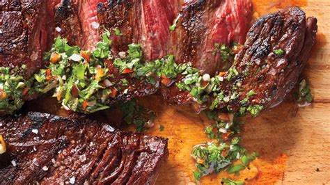 Skirt Steak With Chimichurri Sauce Recipe Bon Appetit