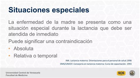 Enfermedades De La Madre Contraindicaciones Absolutas Y Relativas De La Lactancia Materna Dra