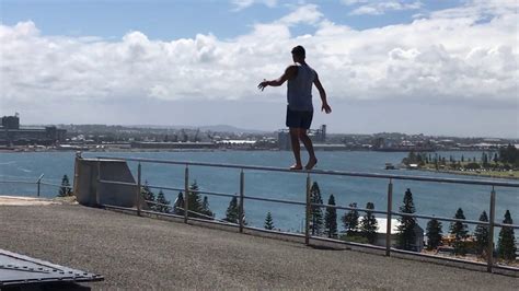 Walking On A Tightrope In Melbourne Youtube