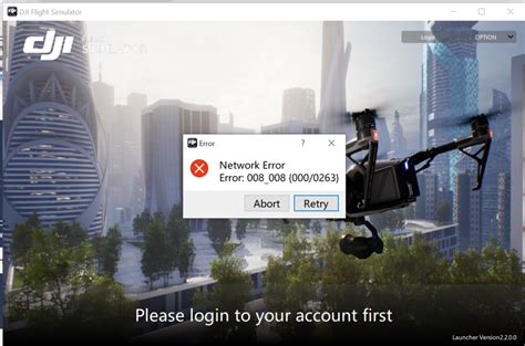 Dji Flight Simulator Network Error Bytefreaks Net