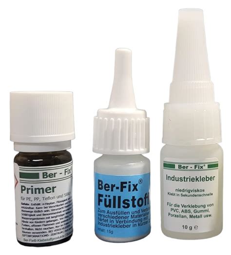 Ber Fix Starter Primer F Llstoff Set Schwei Naht Aus Der Flasche F R