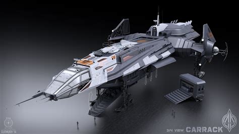 Press F for the awesome Carrack concept art : r/starcitizen