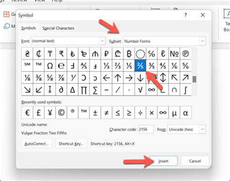 How To Type Fractions In Word