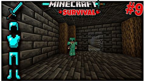 Crafting Full Diamond Armor In Minecraft Survival Series Youtube