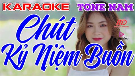 Ch T K Ni M Bu N Karaoke Nh C S Ng Tone Nam Minh C Karaoke Youtube