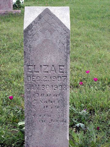 Eliza E Sober 1907 1908 Monumento Find A Grave