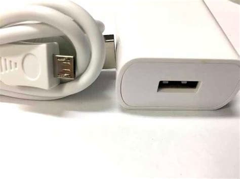 Cargador Zte Cargar V A Cable Micro Usb Blanco Original Env O Gratis