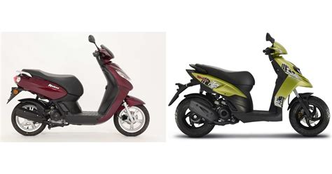 Motorrad Vergleich Peugeot Kisbee 50 4T 2018 Vs Piaggio TPH 50 2020