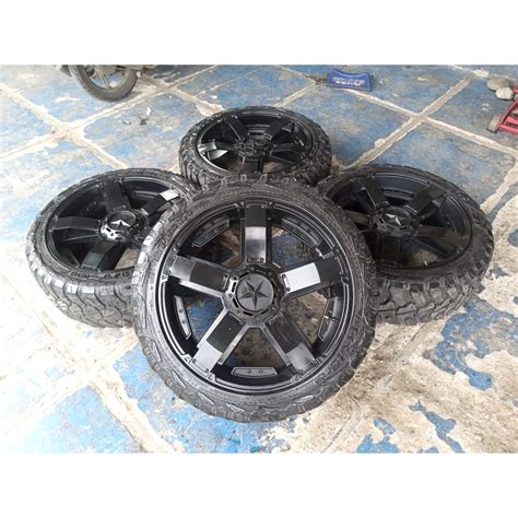 Jual Velg Mobil Second Racing Rasta Ring 22 Lebar 9 Pcd 6x139 Buat