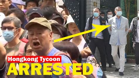 Jimmy Lai Hongkong Tycoon And Activist Was Arrested Youtube