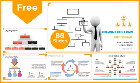 Free Organization Chart Powerpoint Template Premast Hot Sex Picture